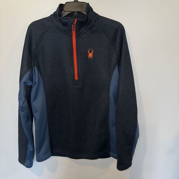 Spyder Men's Long Sleeve Outbound Mid Weight 1/4 Zip Pullover Size Medium - Picture 1 of 4